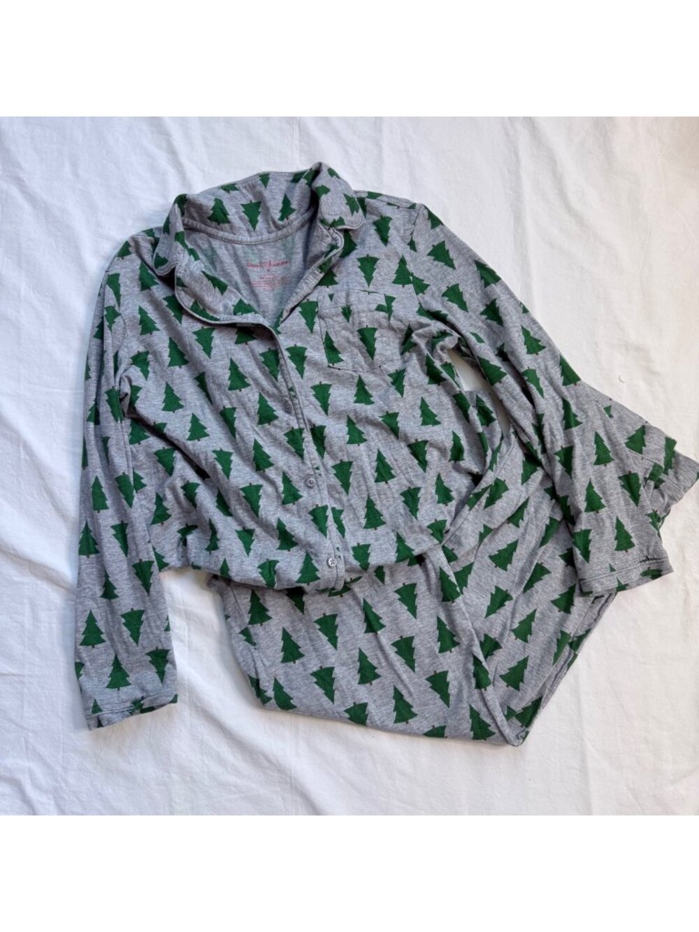 Hanna Andersson Love, Hannah Tannenbaum Christmas Tree pajama set Unisex Medium